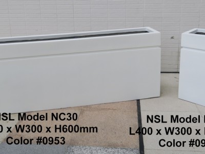 NSL Model NC30, NC28 Fibreglass Reinforced Planter
